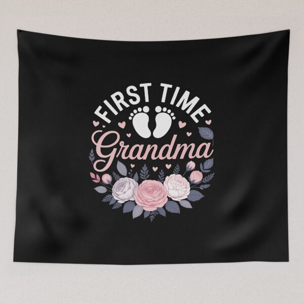 Item preview, Promoted to Grandma Est 2026 - First Time Grandma Floral designed and sold by IdunayaStore.