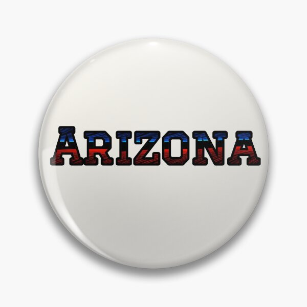 Item preview, Arizona Roots Typography | Cardinal Red and Navy Colorway designed and sold by Long Family Gifts.