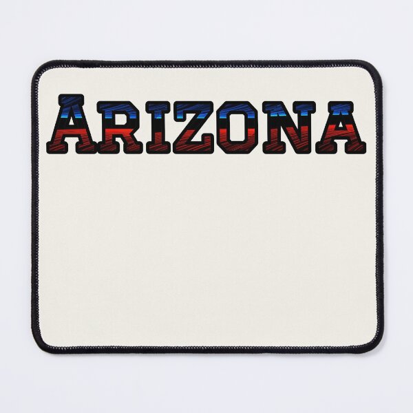 Item preview, Arizona Roots Typography | Cardinal Red and Navy Colorway designed and sold by Long Family Gifts.