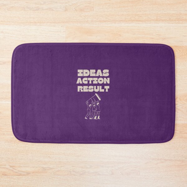 Item preview, Ideas Action Result | Productivity Motivation Quote designed and sold by Adappai.