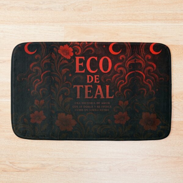 Item preview, Copy of Magic Retro Notebook – Teal Floral Echo designed and sold by Anomaly 404 Error.
