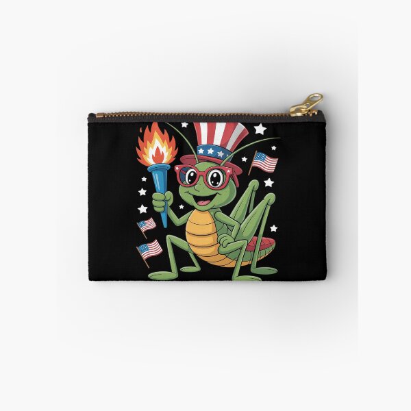 Item preview, Funny Grasshopper Wearing Eyeglasses 4th Of July designed and sold by countntenov.