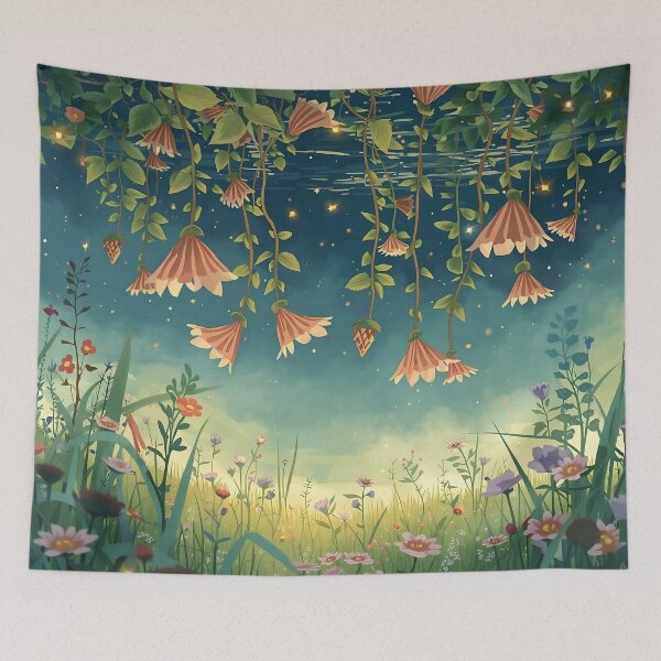 Item preview, Upside Down Flower Meadow designed and sold by Glitchart66.