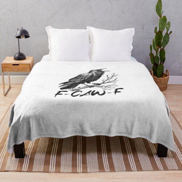 Item preview, Funny Black Crow F-Caw-F Crow Lover designed and sold by Juansustait.