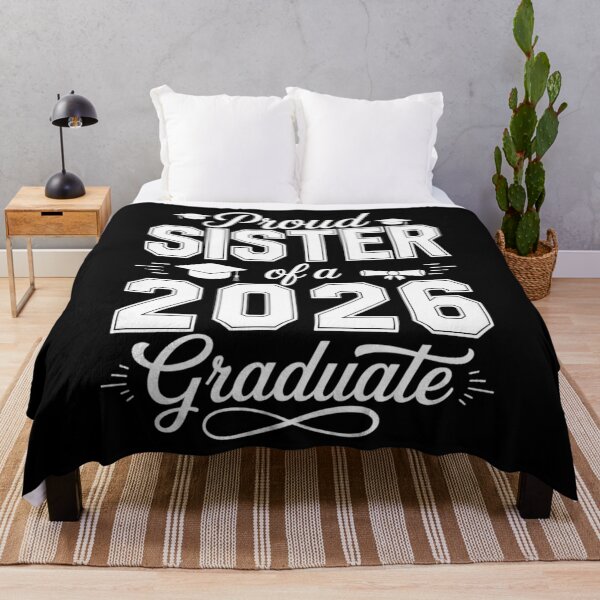 Item preview, Proud Sister of A 2026 Graduate Grad Senior 26 designed and sold by CruelShadesSt.