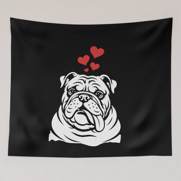 Item preview, English Bulldog Love Cute Bully Dog Mom Funny designed and sold by CruelShadesSt.