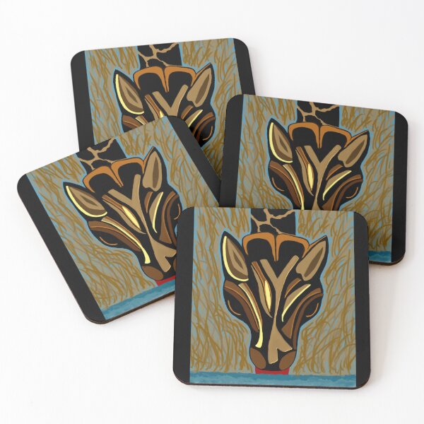 Item preview, Giraffe Drinking designed and sold by Anne's Drawing and Design.