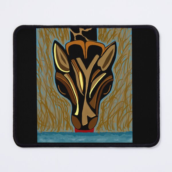 Item preview, Giraffe Drinking designed and sold by Anne's Drawing and Design.