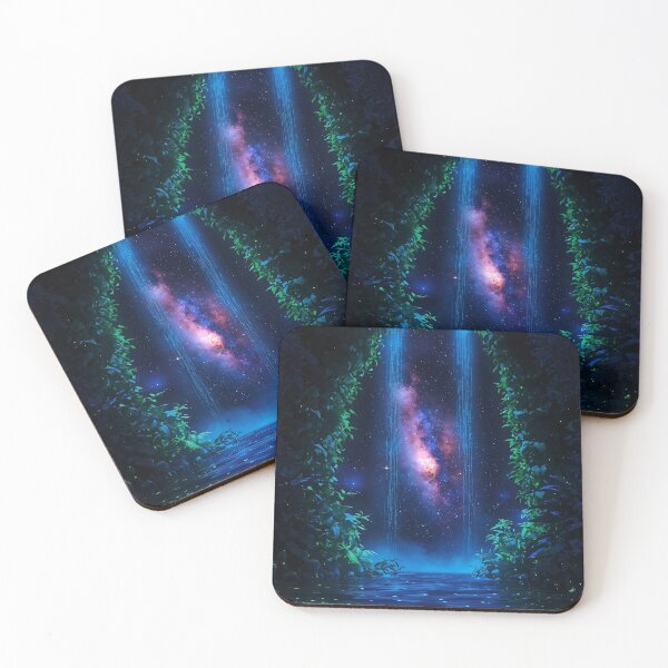 Item preview, Portal Waterfall Galaxy Jungle designed and sold by Glitchart66.