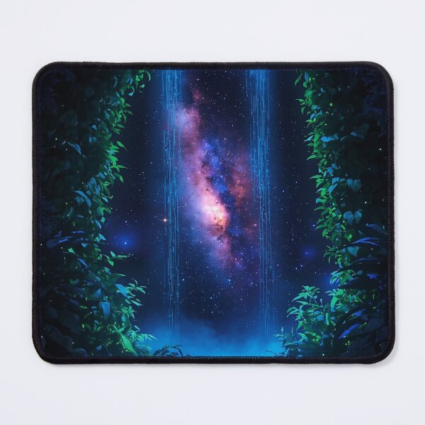 Item preview, Portal Waterfall Galaxy Jungle designed and sold by Glitchart66.