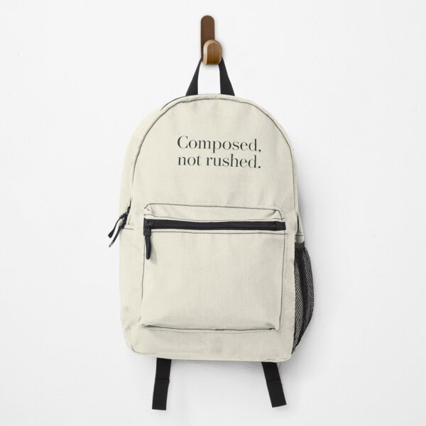Item preview, Composed Not Rushed – Quiet Luxury Minimal Quote designed and sold by Irene Catchmind.