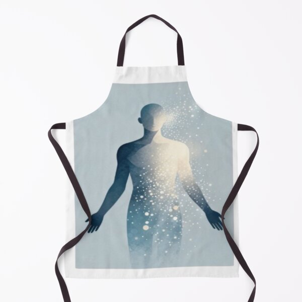 Item preview, Inner Light Awakening – Silhouette with Radiant Energy Burst designed and sold by Cristhian Almanza.