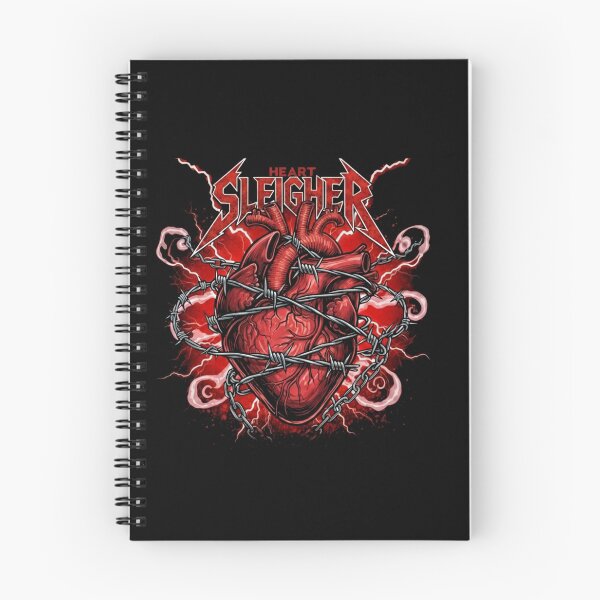 Item preview, Heart Sleigher | Anti-Valentine Heavy Metal Design designed and sold by FelixnRobinus.