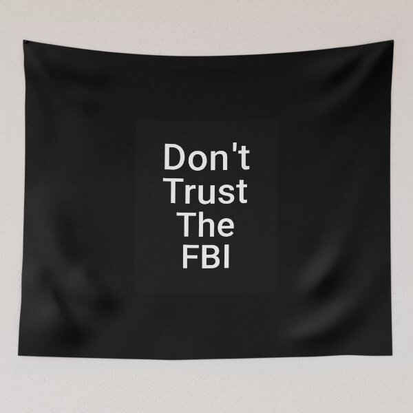 Item preview, Don’t Trust the FBI Sticker – Anti Surveillance Hacker Activism Hactivism  designed and sold by ShiftStudios.