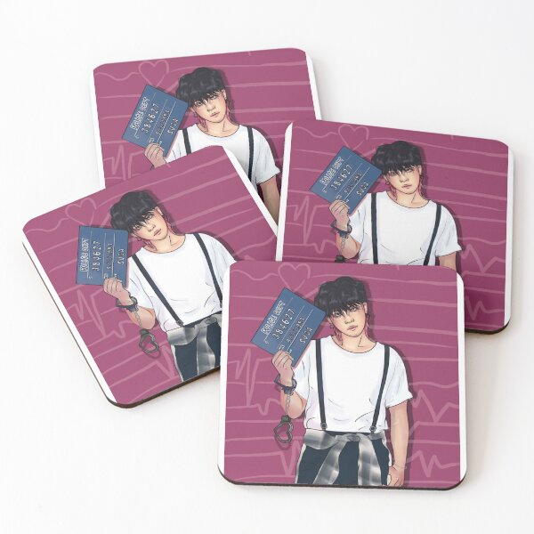 Item preview, BTS Suga Yoongi Butter print/sticker designed and sold by skyesofblues.