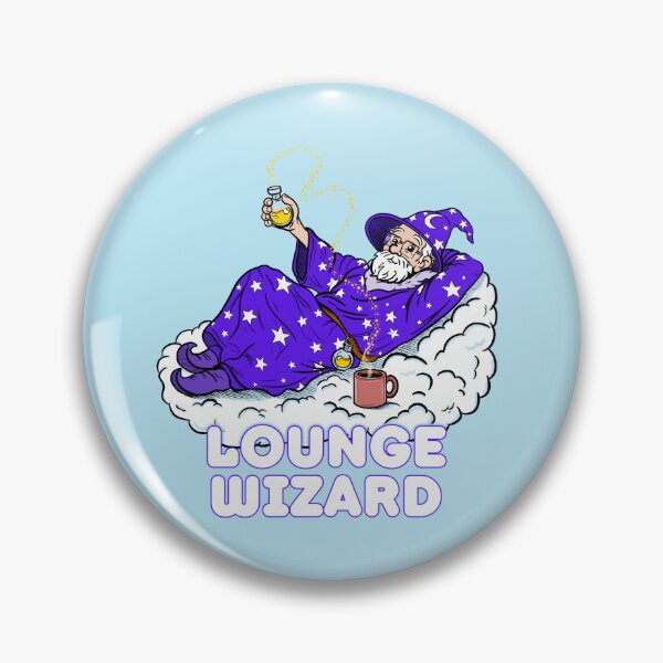 Item preview, Lounge Wizard designed and sold by Kate Miller Illustrator.