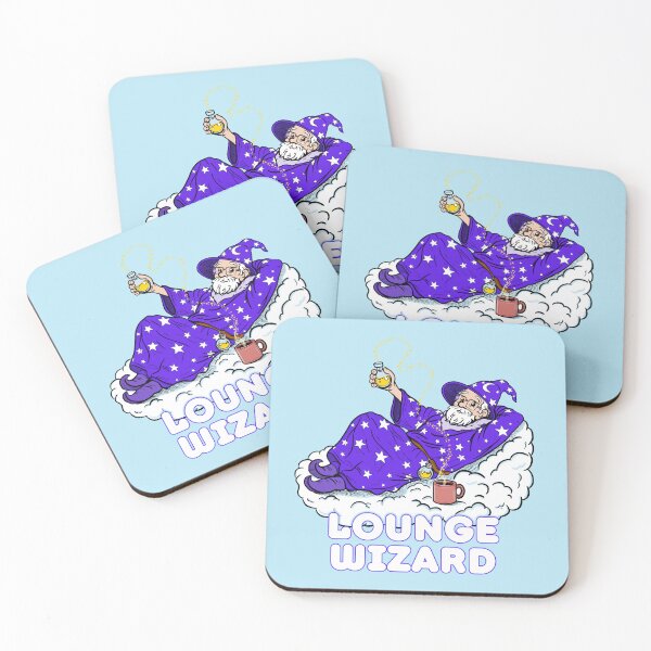 Item preview, Lounge Wizard designed and sold by Kate Miller Illustrator.