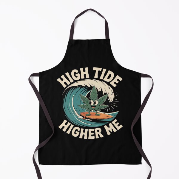 Item preview, Funny High Tide Surf Style Cannabis Leaf designed and sold by countntenov.