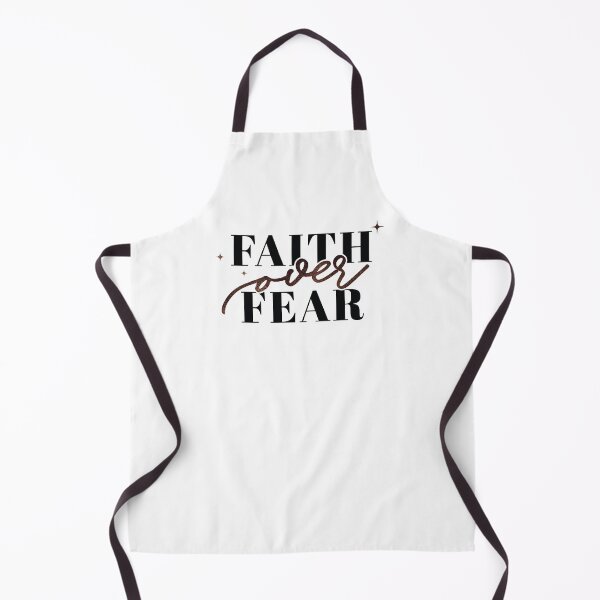Item preview, Faith Over Fear Christian Quote | Hand Lettered Bible Encouragement designed and sold by Blessed Be Your Name.