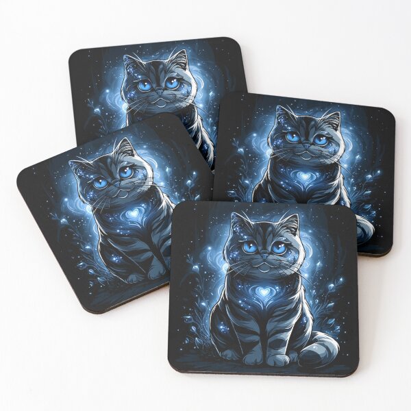 Item preview, Luminous British Shorthair designed and sold by Nocturne  Paws.