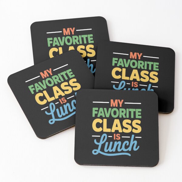 Item preview, My Favorite Class is Lunch School designed and sold by TeamLequid.