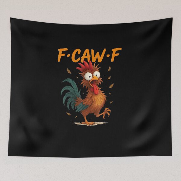 Item preview, F Caw F Rooster Funny Bird Chicken Whisperer Fawk Men Women  designed and sold by Juansustait.