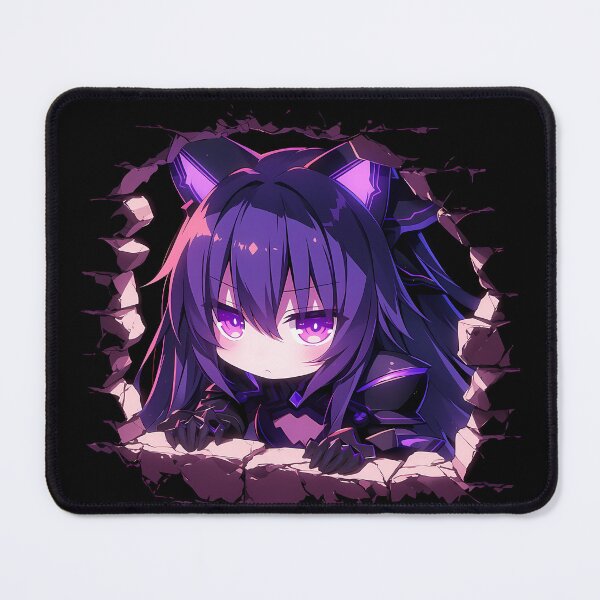 Item preview, Tohka Yatogami Chibi Kawaii Date A Live Anime Luminous Peeking designed and sold by TorbenKuhano.