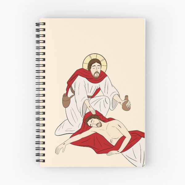 Item preview, Christ the Good Samaritan and the Sojourner designed and sold by CopticByDesign.