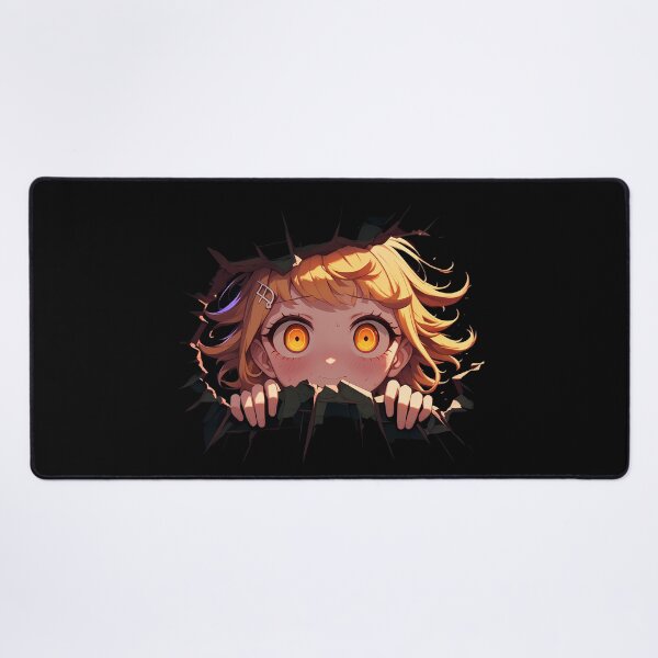 Item preview, Chihiro Fujisaki Peeking Through Wall Danganronpa Anime Girl designed and sold by TorbenKuhano.