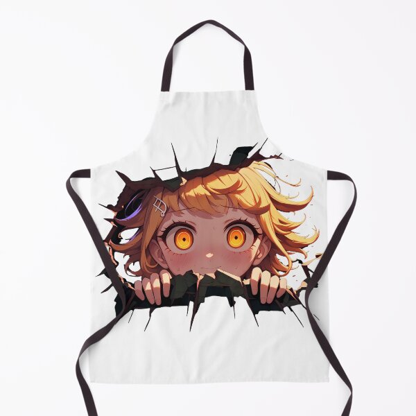 Item preview, Chihiro Fujisaki Peeking Through Wall Danganronpa Anime Girl designed and sold by TorbenKuhano.
