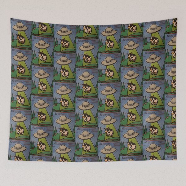 Item preview, UFO Cow designed and sold by JimmyJunArts.