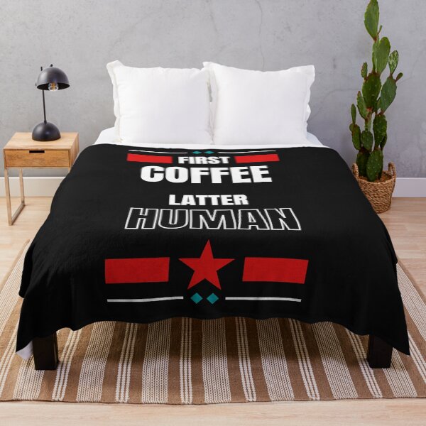 Item preview, Introvert Morning Coffee Shirt – Coffee First Human Later designed and sold by ChameraDesign.