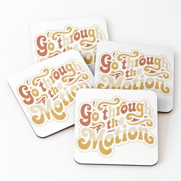 Item preview, Go Through The Motion - Retro Groovy Typography Design designed and sold by chi3-jp.