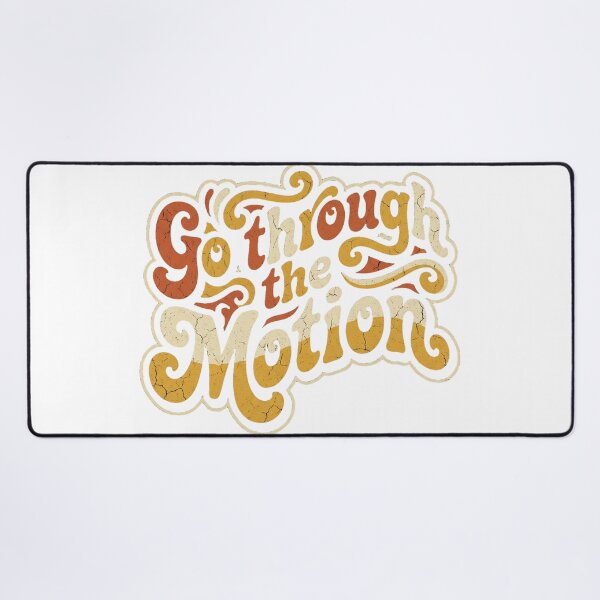 Item preview, Go Through The Motion - Retro Groovy Typography Design designed and sold by chi3-jp.