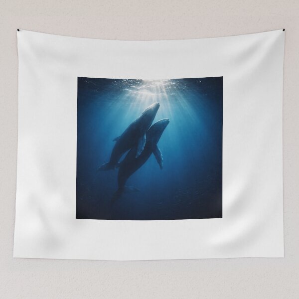 Item preview, Deep Sea Majesty: The Leviathan’s Embrace – Premium Canvas Print designed and sold by sugato123.