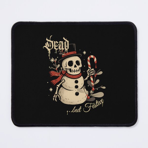 Item preview, Dead But Festive Skeleton Snowman designed and sold by xuckdbfzzwz27.