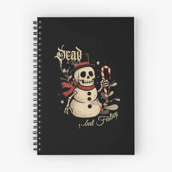 Item preview, Dead But Festive Skeleton Snowman designed and sold by xuckdbfzzwz27.