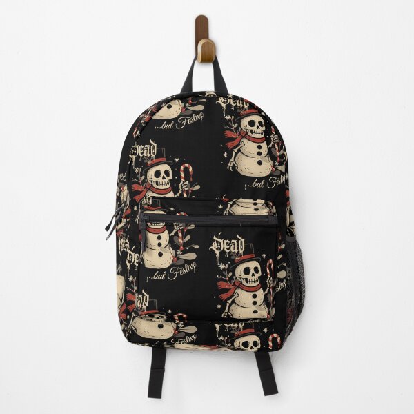 Item preview, Dead But Festive Skeleton Snowman designed and sold by xuckdbfzzwz27.