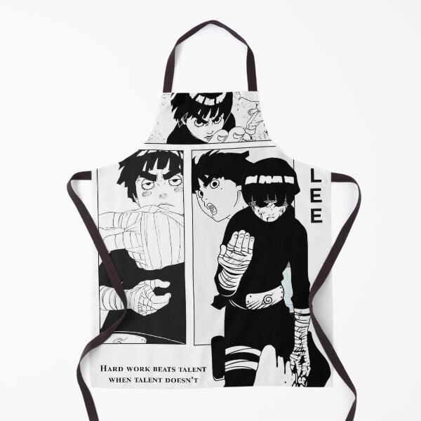 Item preview, Rock Lee Motivational Manga Poster - Hard Work Beats Talent Wall Art designed and sold by Mangartist07.