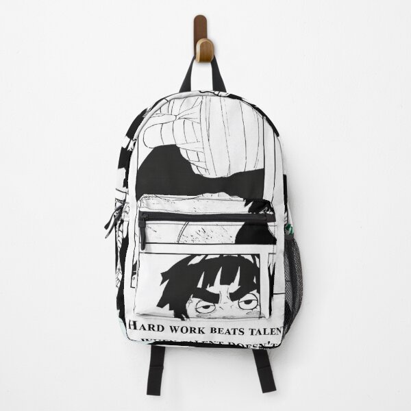 Item preview, Rock Lee Motivational Manga Poster - Hard Work Beats Talent Wall Art designed and sold by Mangartist07.