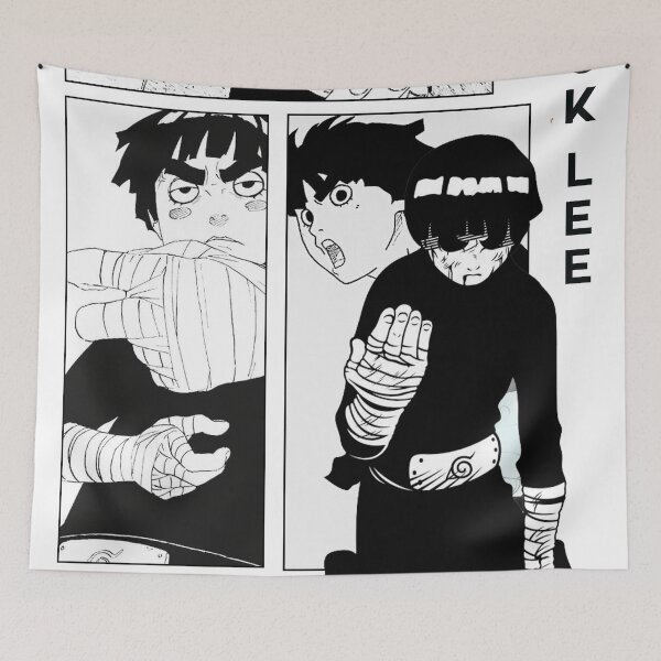 Item preview, Rock Lee Motivational Manga Poster - Hard Work Beats Talent Wall Art designed and sold by Mangartist07.
