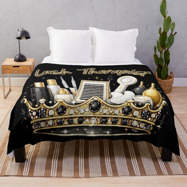 Item preview, Lash Therapist - black and gold designed and sold by Walkaaa Designs.
