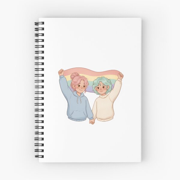 Item preview, LGBTQ Couple Sticker – Cute Queer Love Quote, Pride Gift for Partners designed and sold by Pride_Prints.