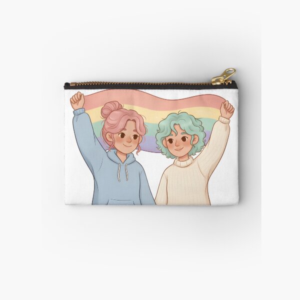 Item preview, LGBTQ Couple Sticker – Cute Queer Love Quote, Pride Gift for Partners designed and sold by Pride_Prints.