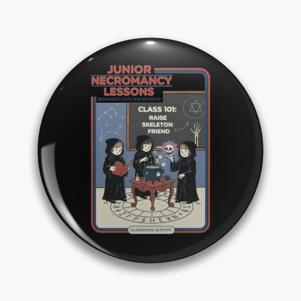 Item preview, Junior Necromancy Lessons designed and sold by ScaryDoom.