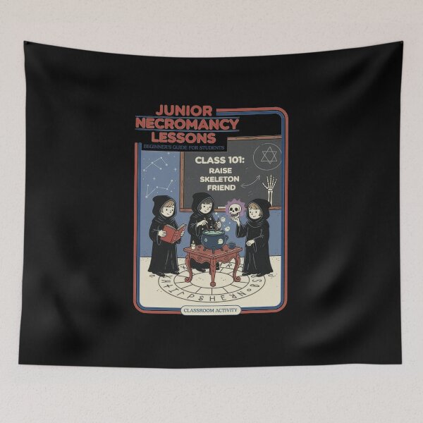 Item preview, Junior Necromancy Lessons designed and sold by ScaryDoom.