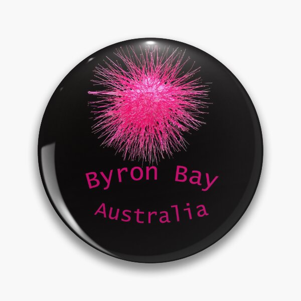 Item preview, Byron Bay Australia  PINK POM POM FLOWER-CALLIANDRA HAEMATOCEPHALA designed and sold by Andykinoz.