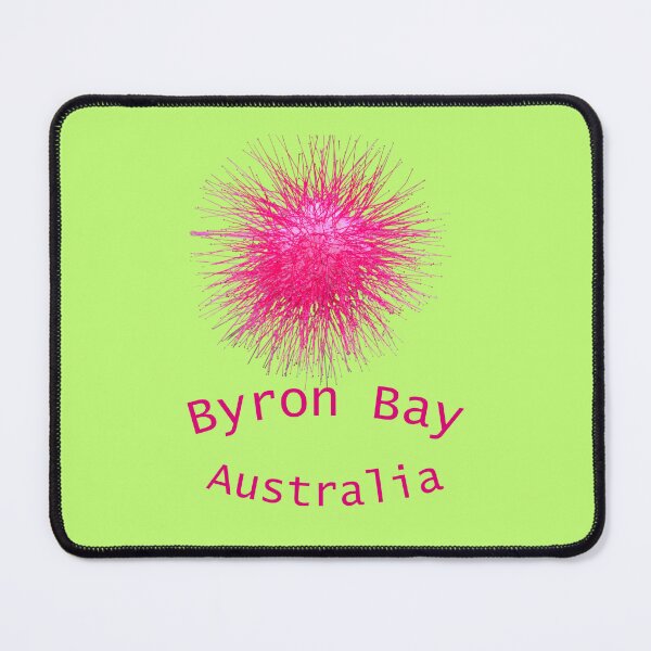 Item preview, Byron Bay Australia  PINK POM POM FLOWER-CALLIANDRA HAEMATOCEPHALA designed and sold by Andykinoz.