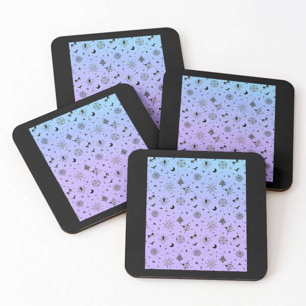 Item preview, Pastel Goth Hexmas Snowflakes designed and sold by xuckdbfzzwz27.