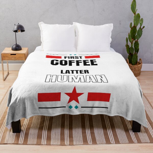 Item preview, Introvert Morning Coffee Shirt – Coffee First Human Later designed and sold by ChameraDesign.